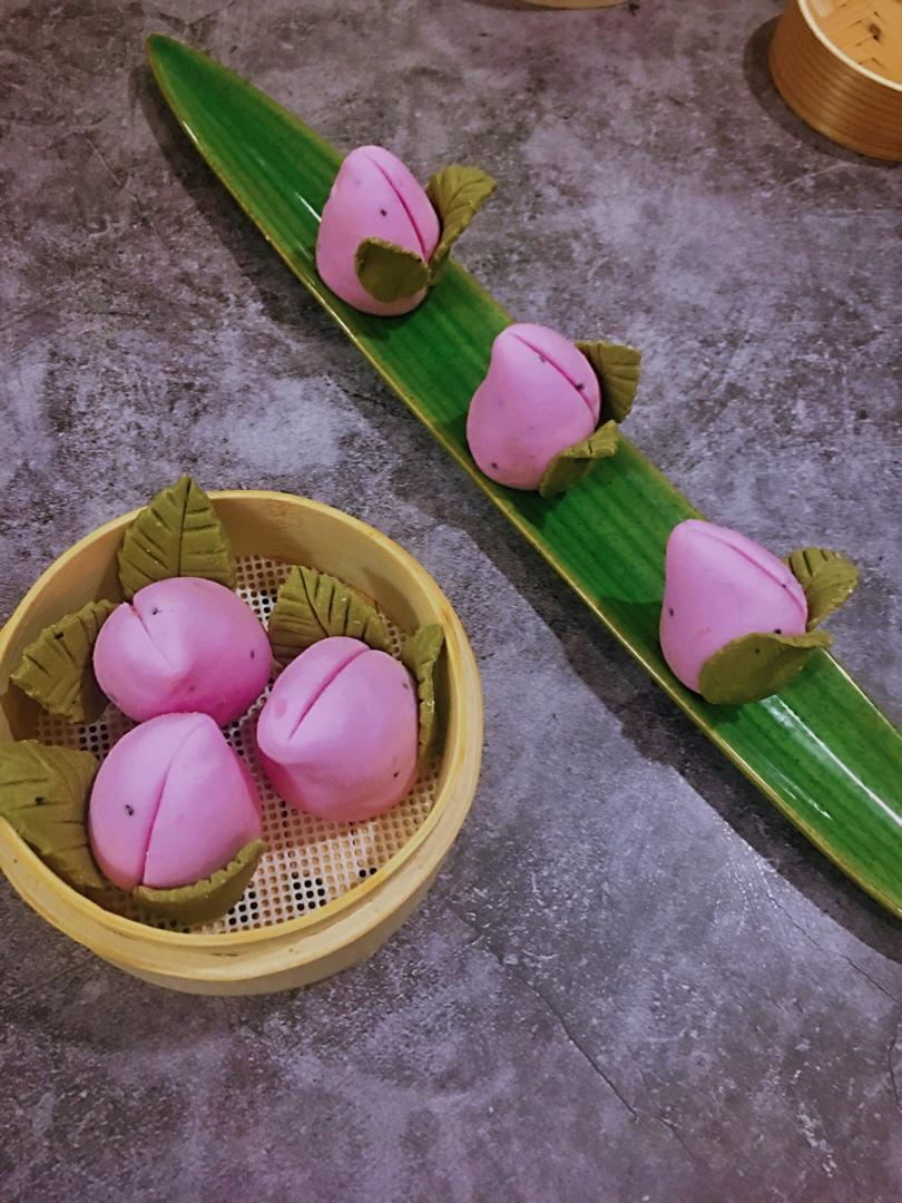 花馒-仙桃豆沙包