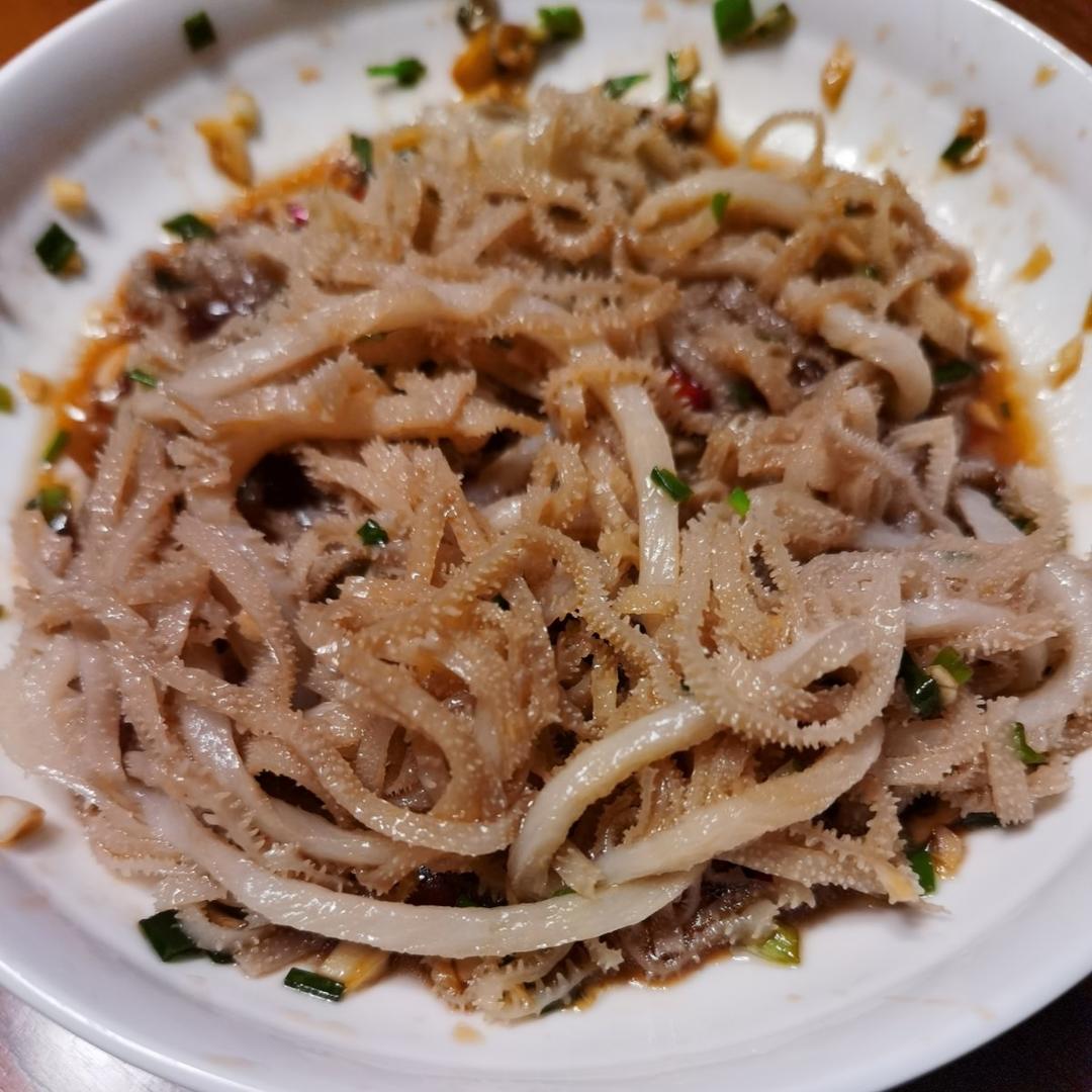 凉拌牛百叶 炝毛肚