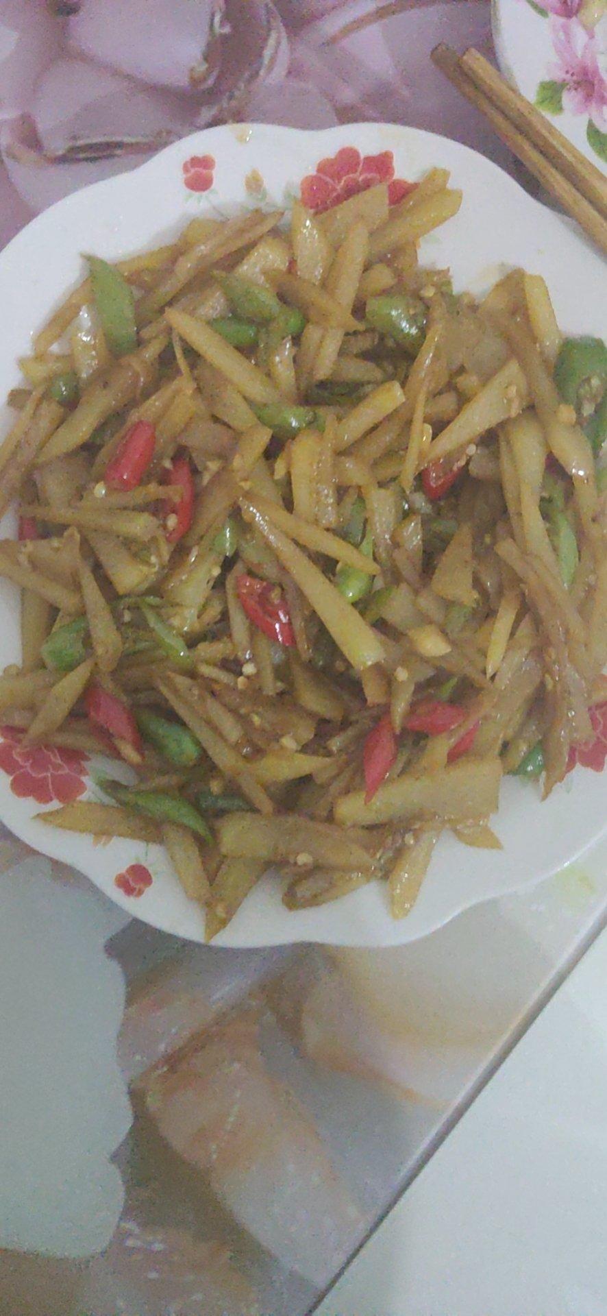 青椒炒牛肚丝