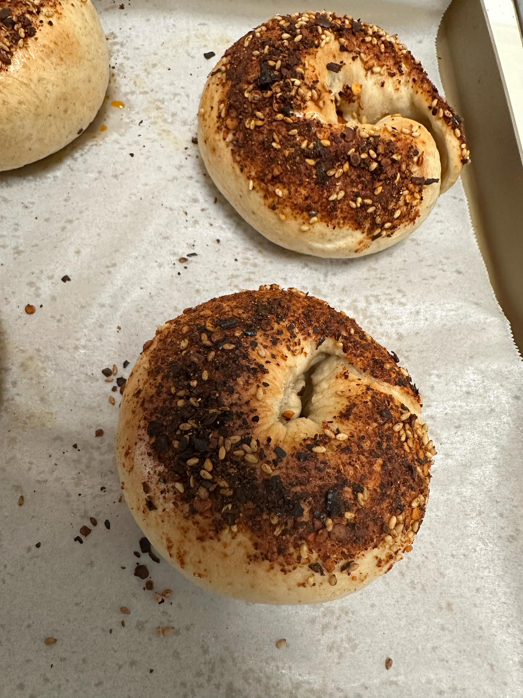 🥯全麦麻辣香肠贝果｜快手易做｜无需手套膜｜无需长时间发酵