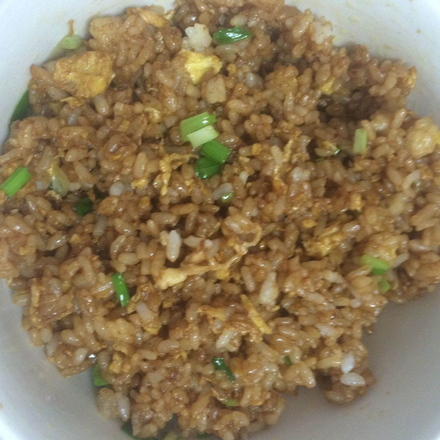 小时候的酱油炒饭