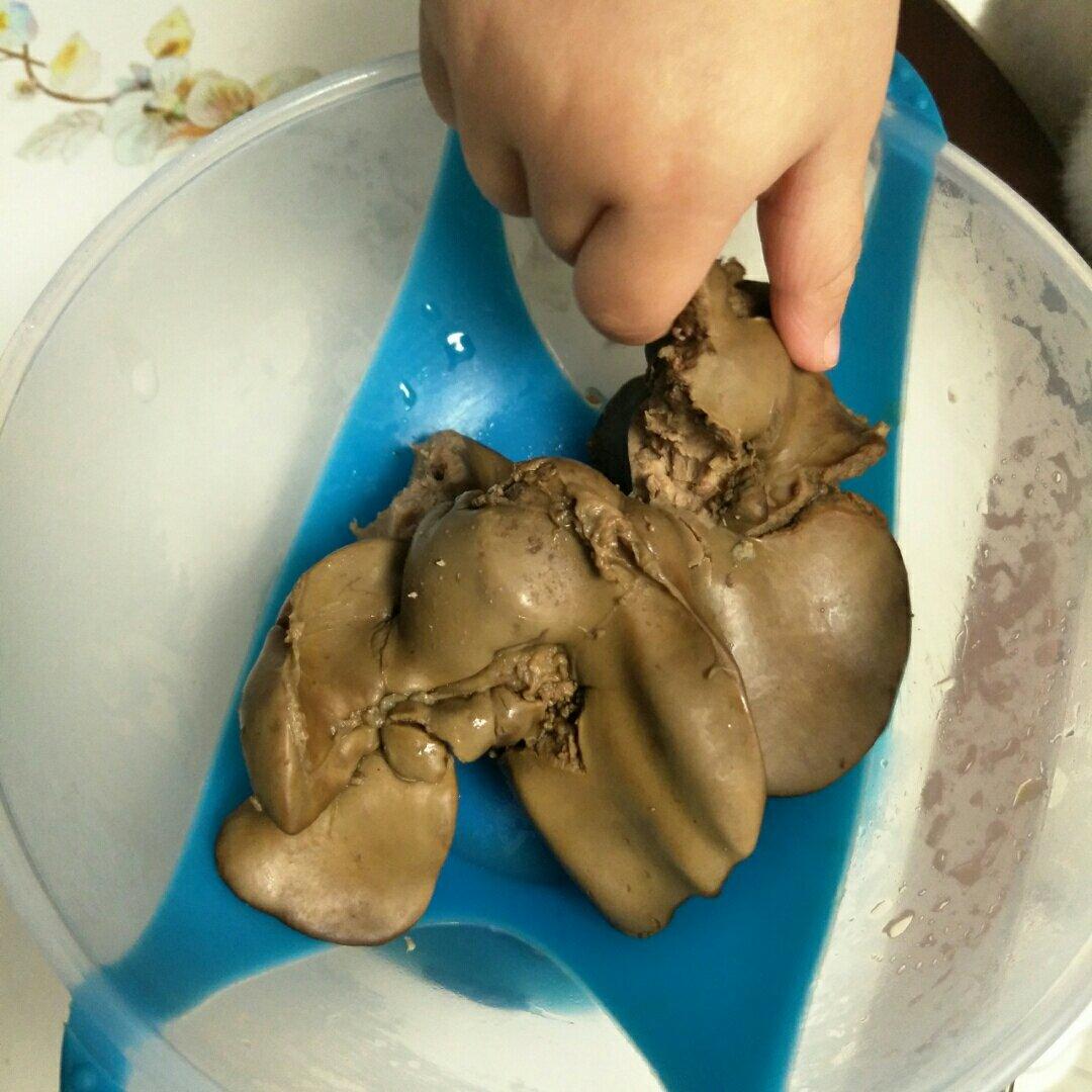嫩卤鸡肝