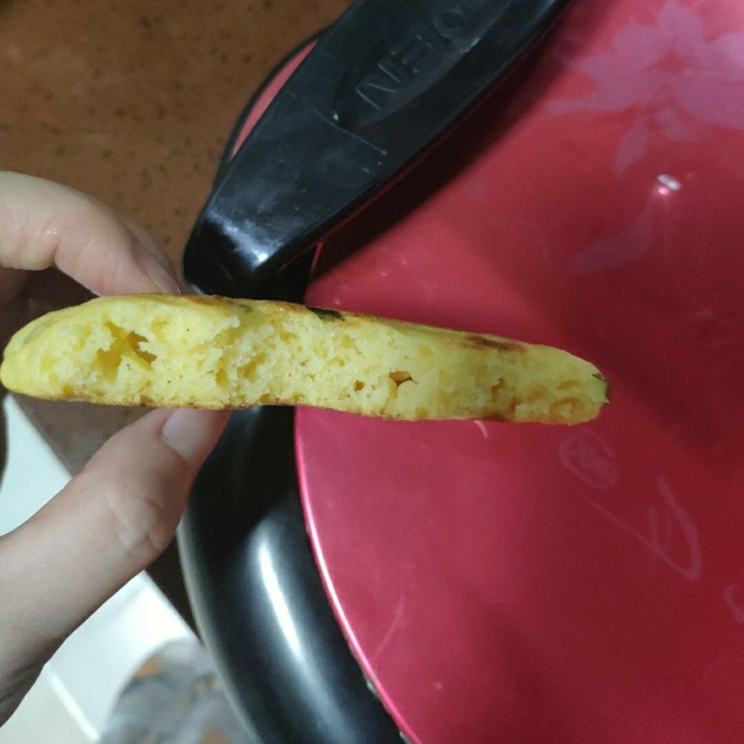 香葱玉米饼