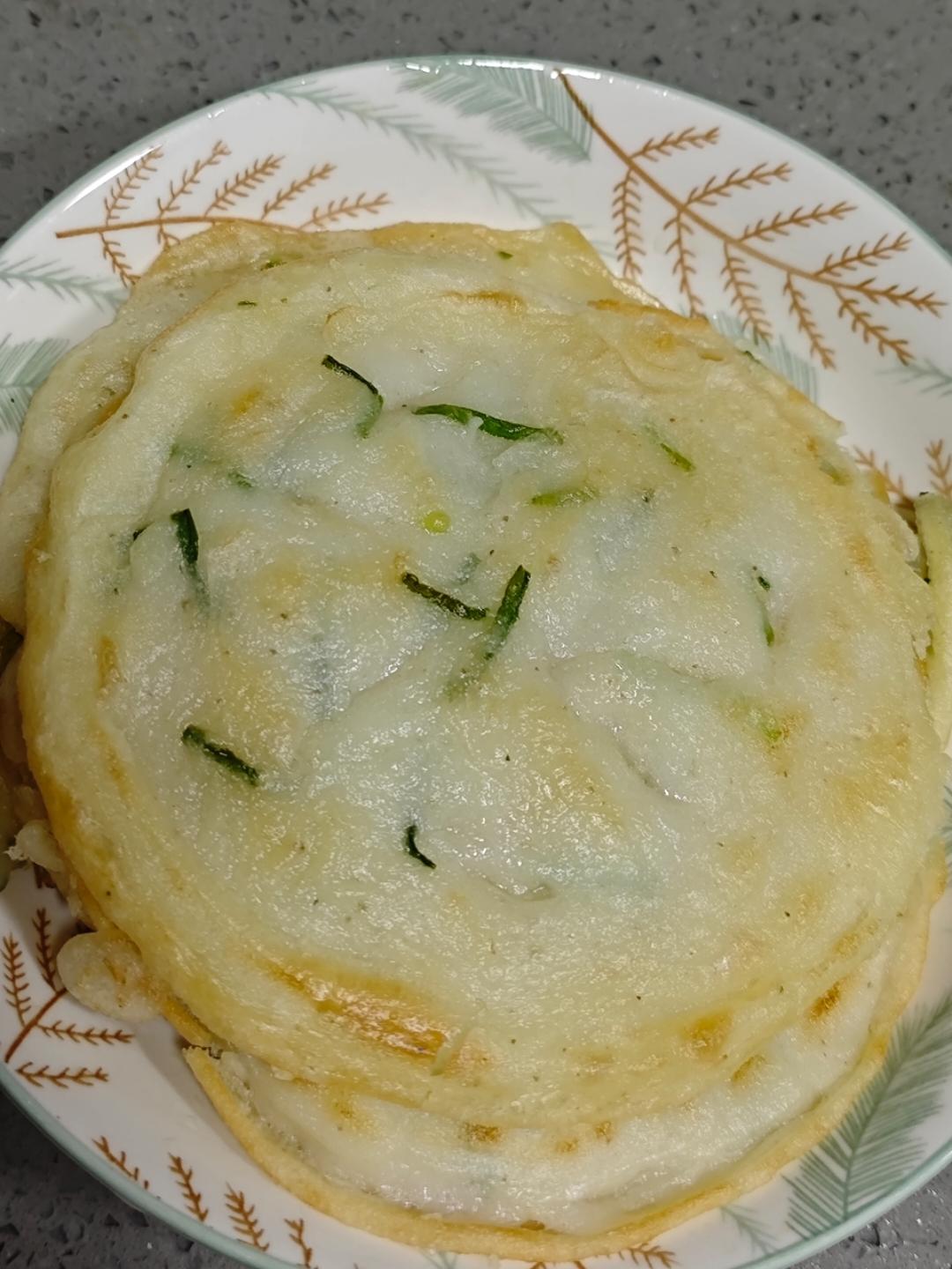 简单快手蔬菜鸡蛋煎饼