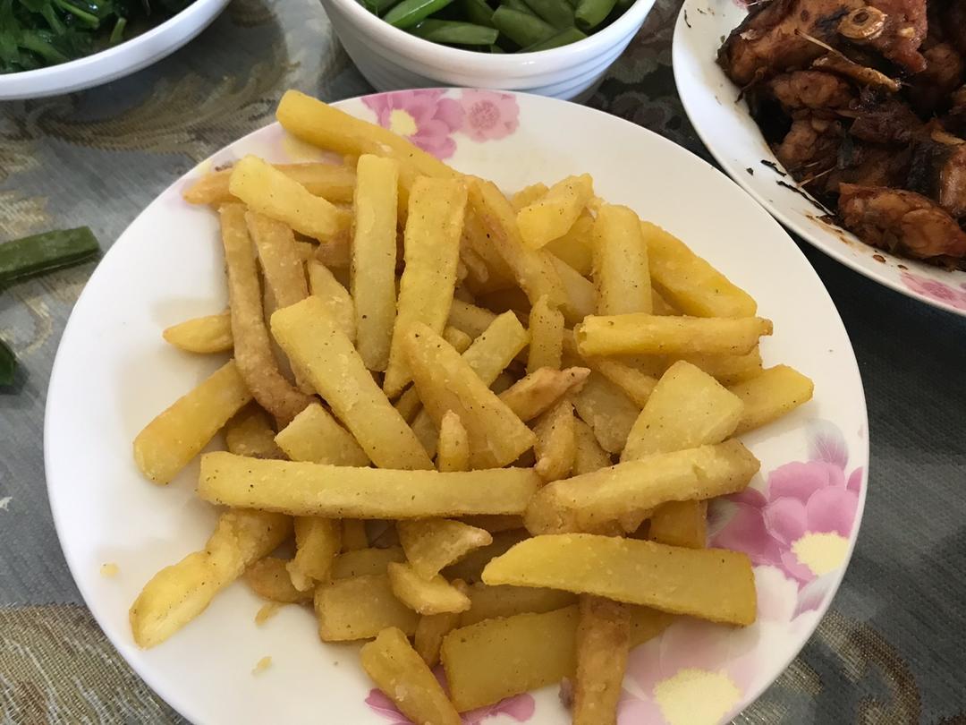 自制炸薯条