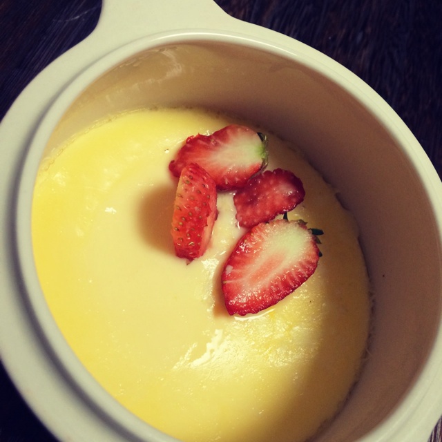 ★DIY草莓蛋奶布丁