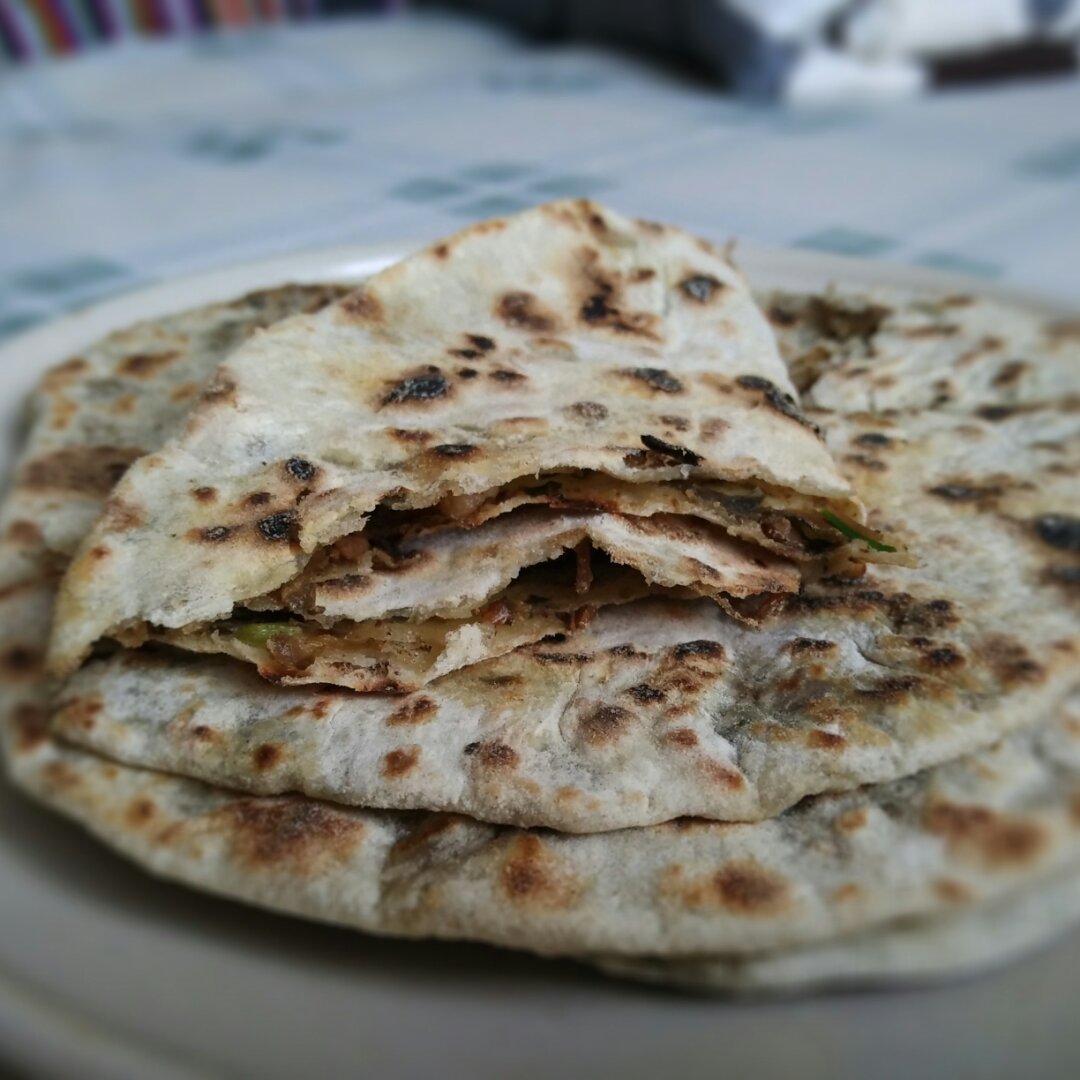 梅干菜猪肉烧饼