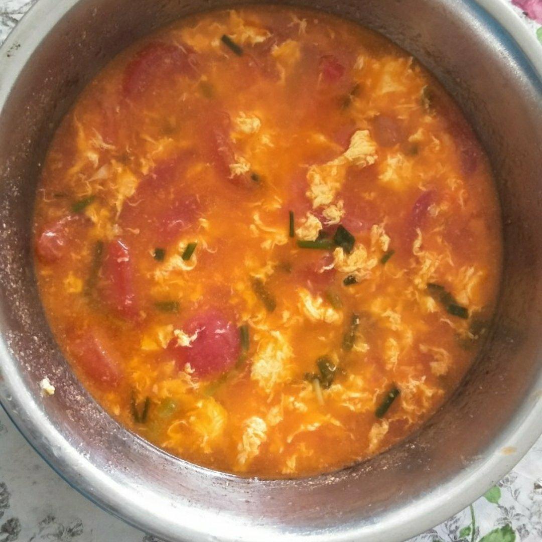 西红柿鸡蛋汤