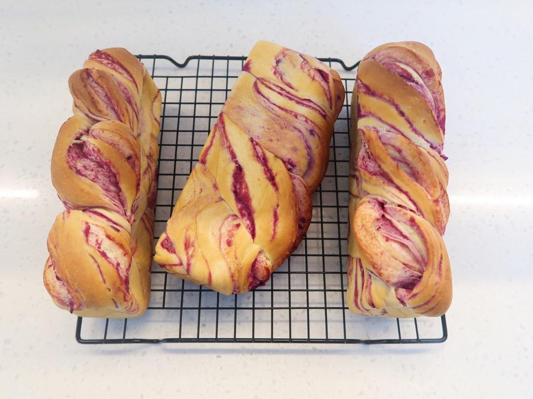 紫薯大理石吐司