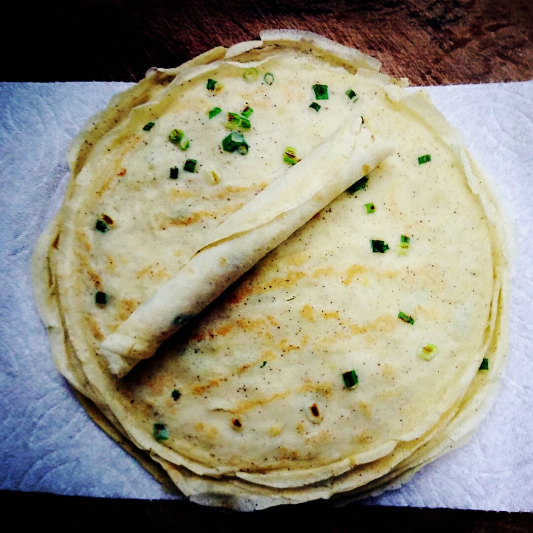 香葱鸡蛋饼