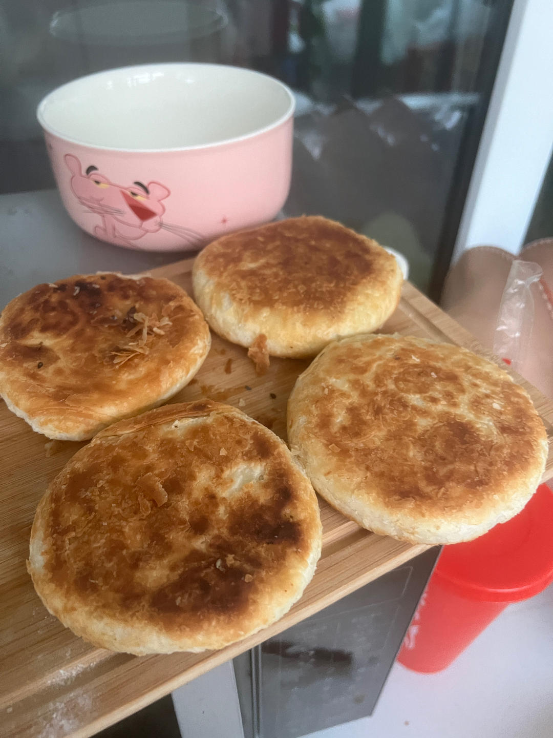 越凉越酥的发面糖酥饼