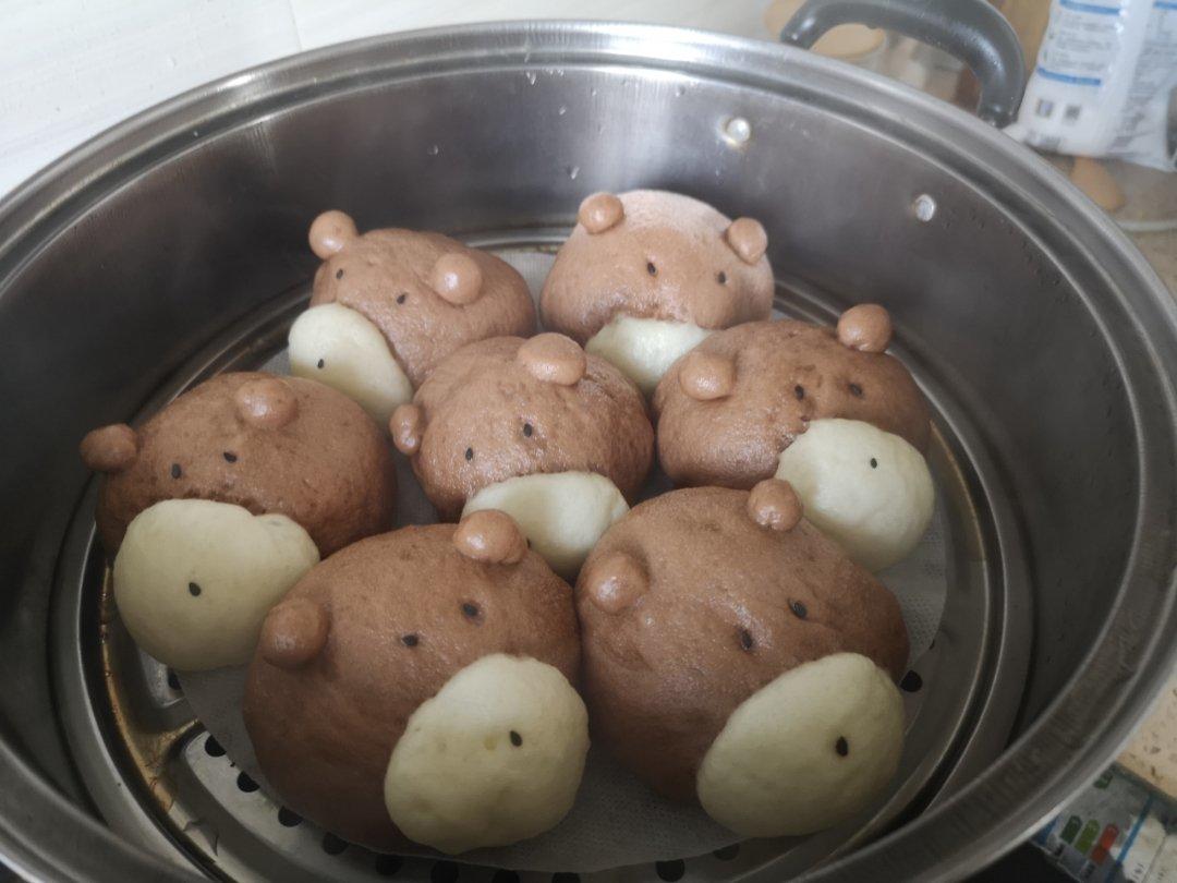 卡通刀切馒头系列之——可可布朗熊