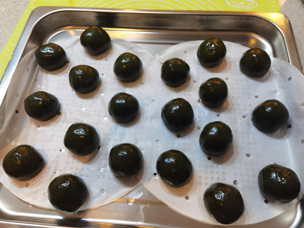 《Tinrry+》咸蛋黄肉松青团+红豆沙青团