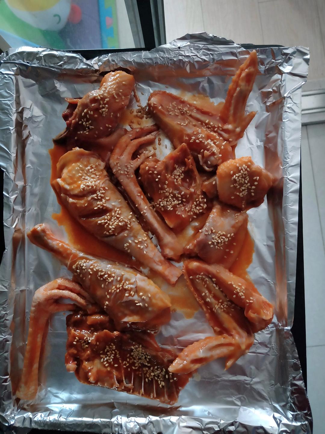 免烤箱❗️懒人版的新奥尔良鸡翅❗️