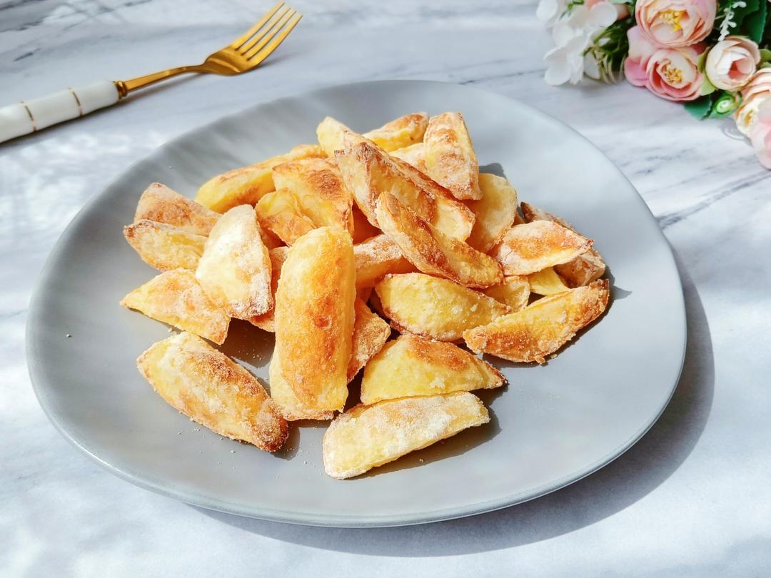 烤薯角的做法