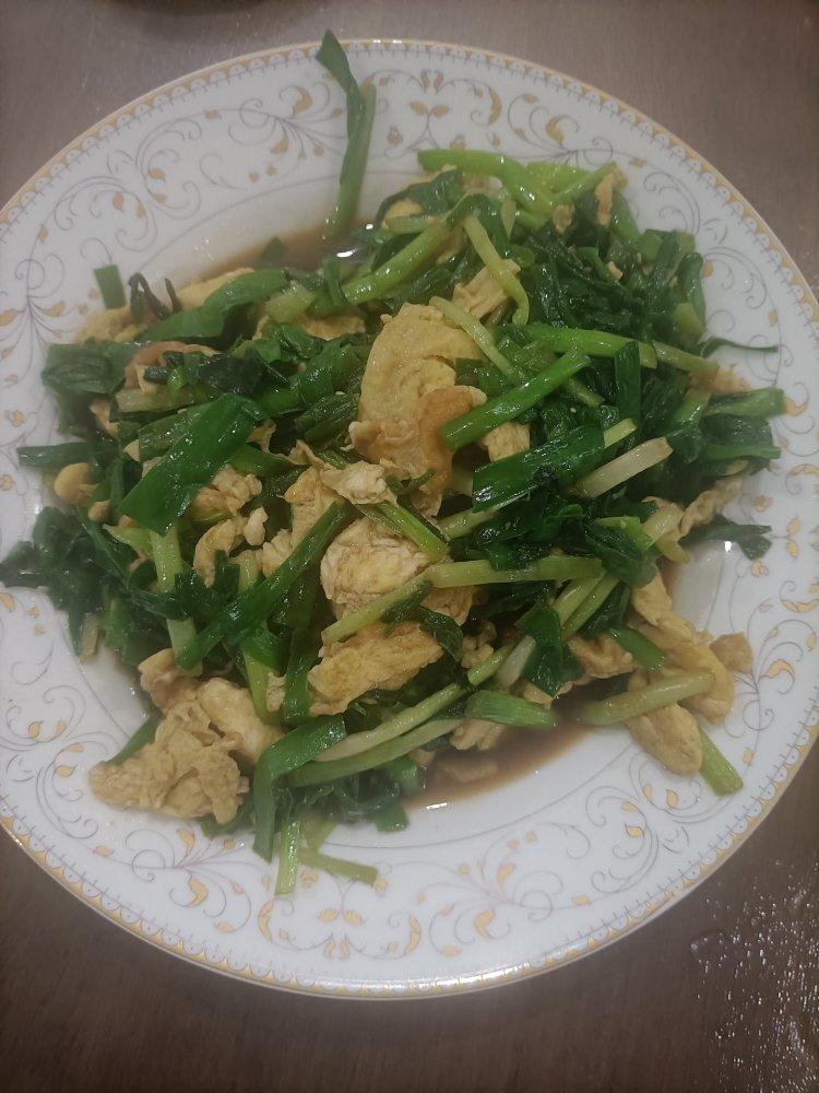 韭菜炒鸡蛋