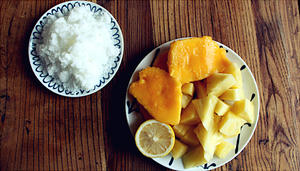 菠萝芒果果酱——空气翻炸锅版的做法 步骤1