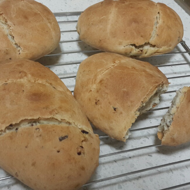 核桃优格苏打面包