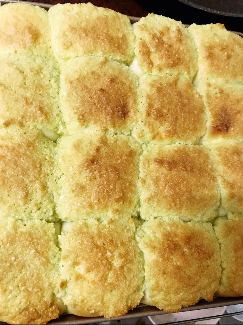 椰蓉餐包（一次发酵，玉米油版，或黄油）