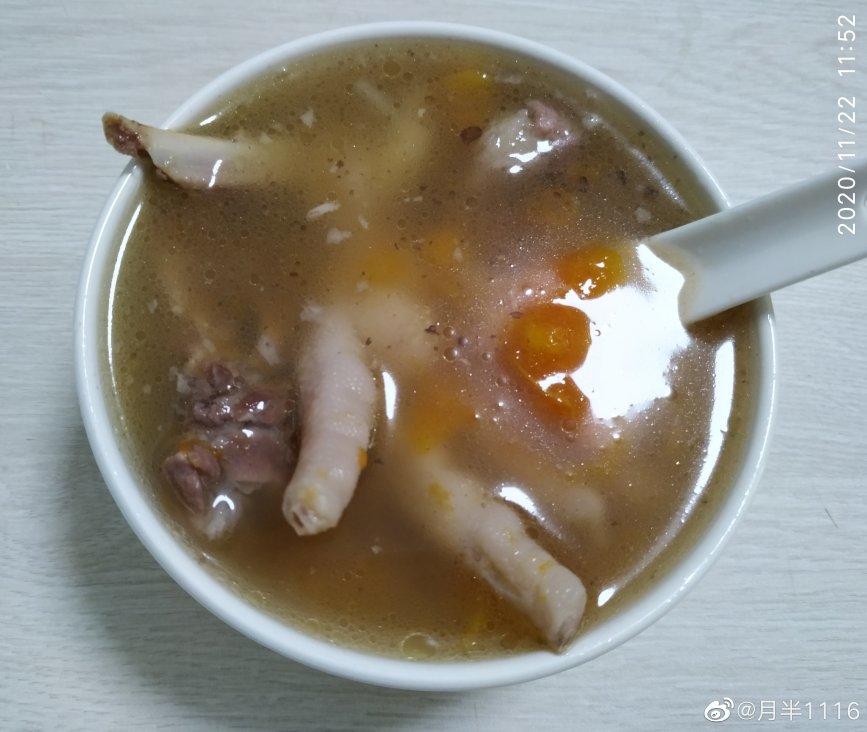 花生木瓜鸡脚汤