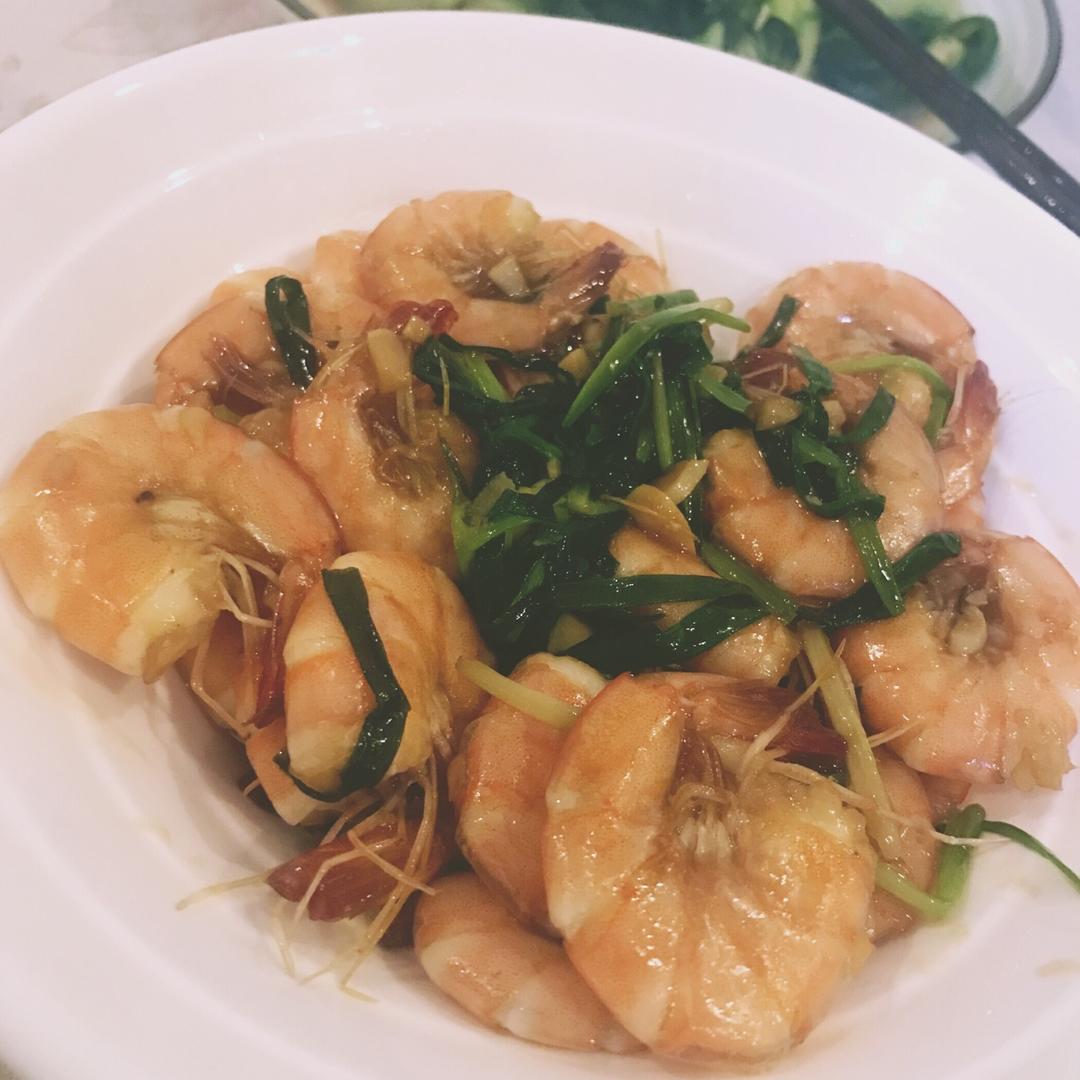 蚝油虾