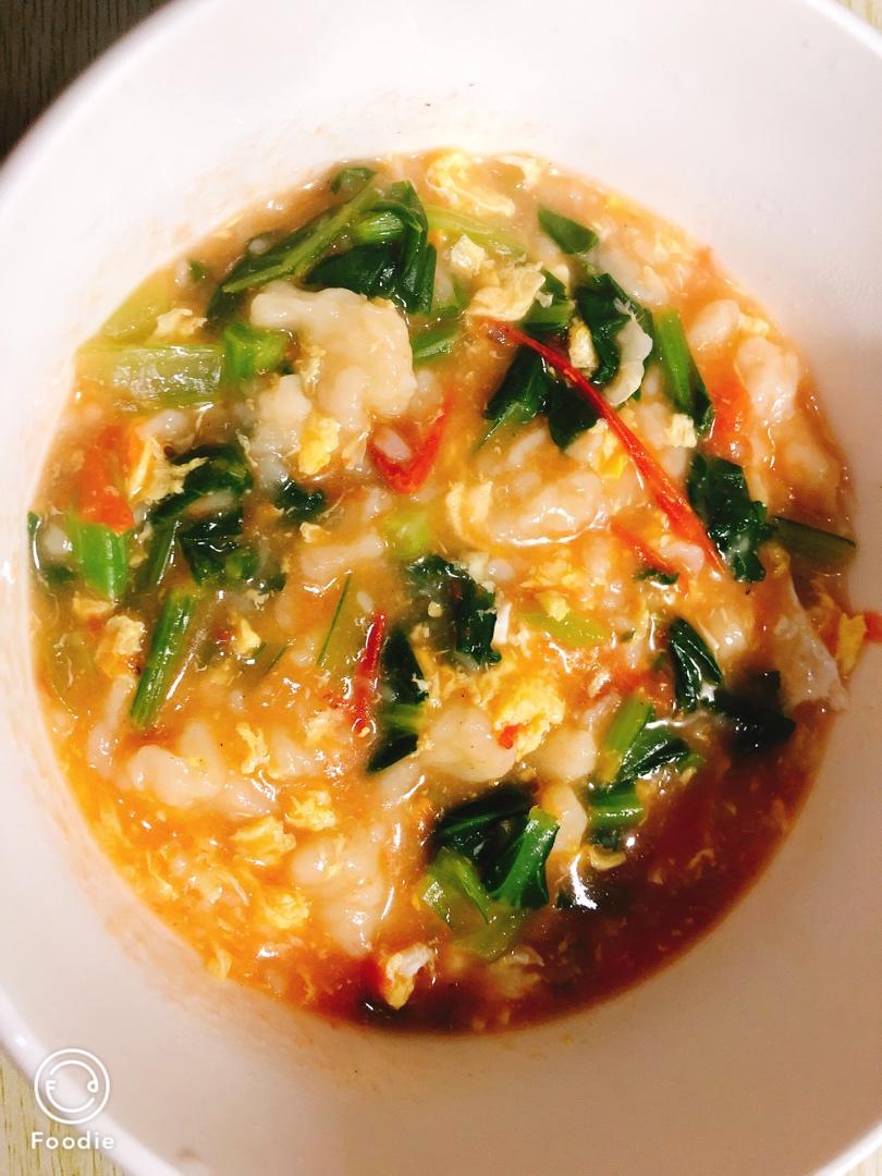 西红柿鸡蛋疙瘩汤