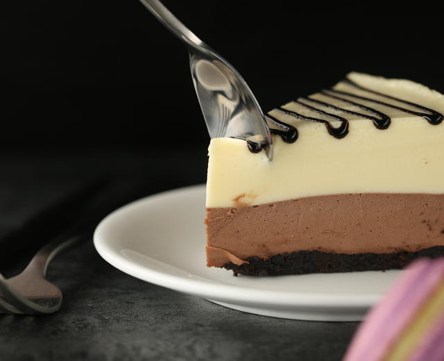 小展的下午茶│黑白巧克力慕斯蛋糕的做法