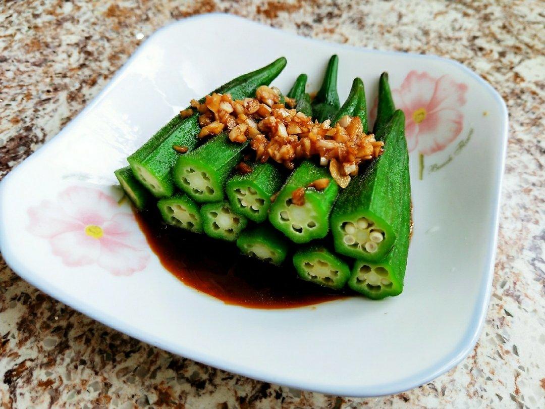 蒜蓉秋葵
