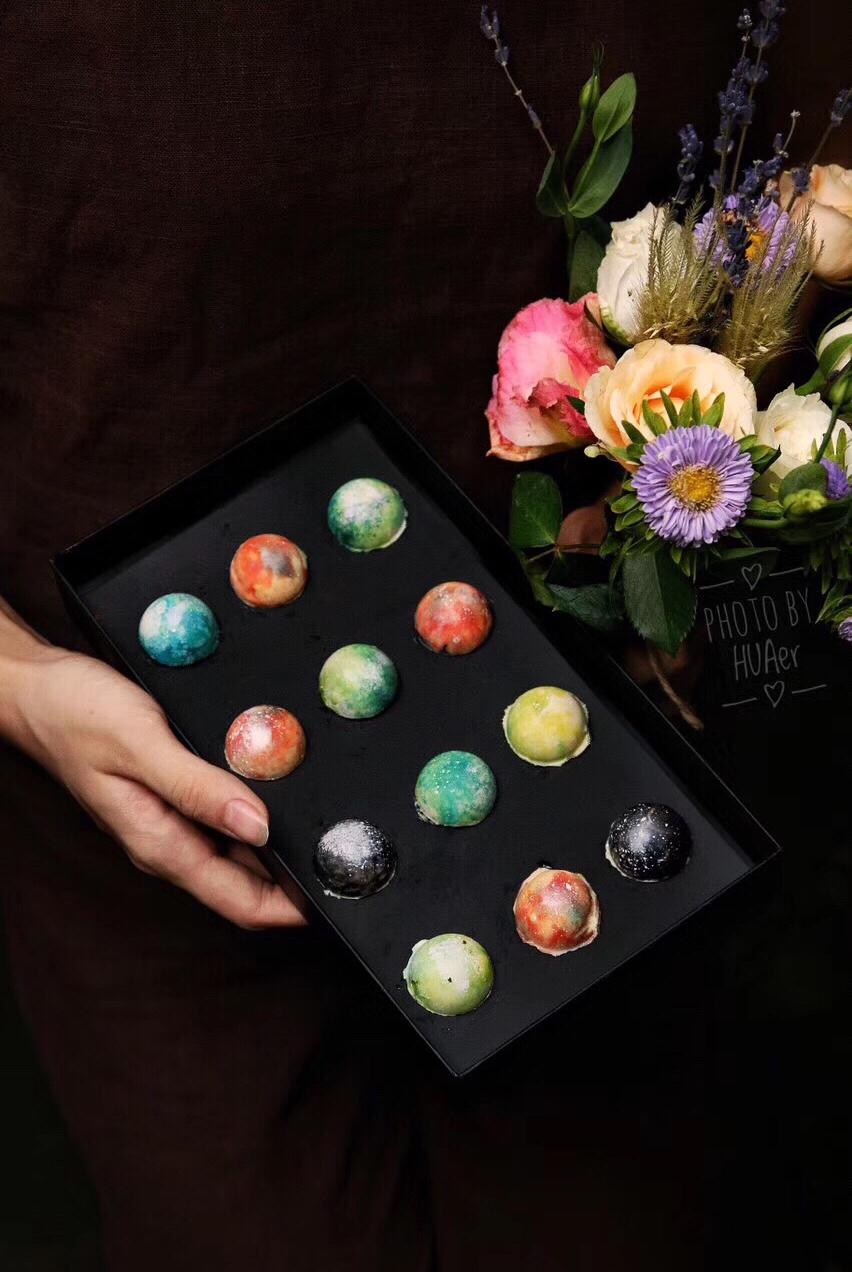 patpat会好的做的星空巧克力