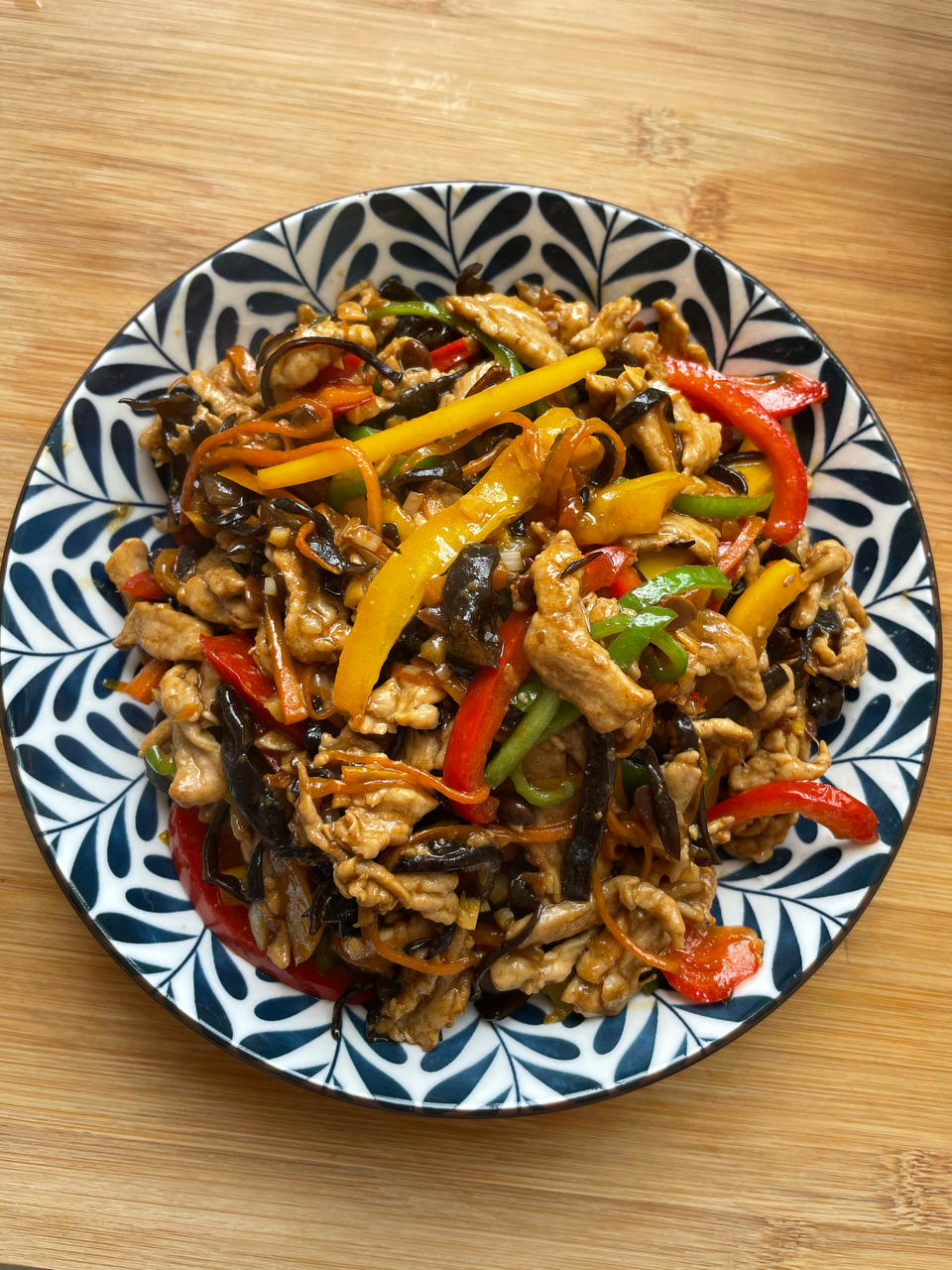 米饭杀手🍚改良版鱼香肉丝🍚不辣版
