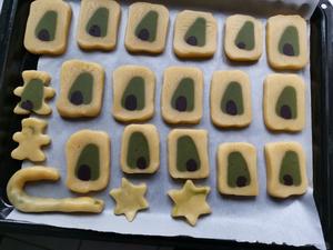 圣诞树饼干 森林饼干 免打发，简单易做曲奇饼干的做法 步骤18