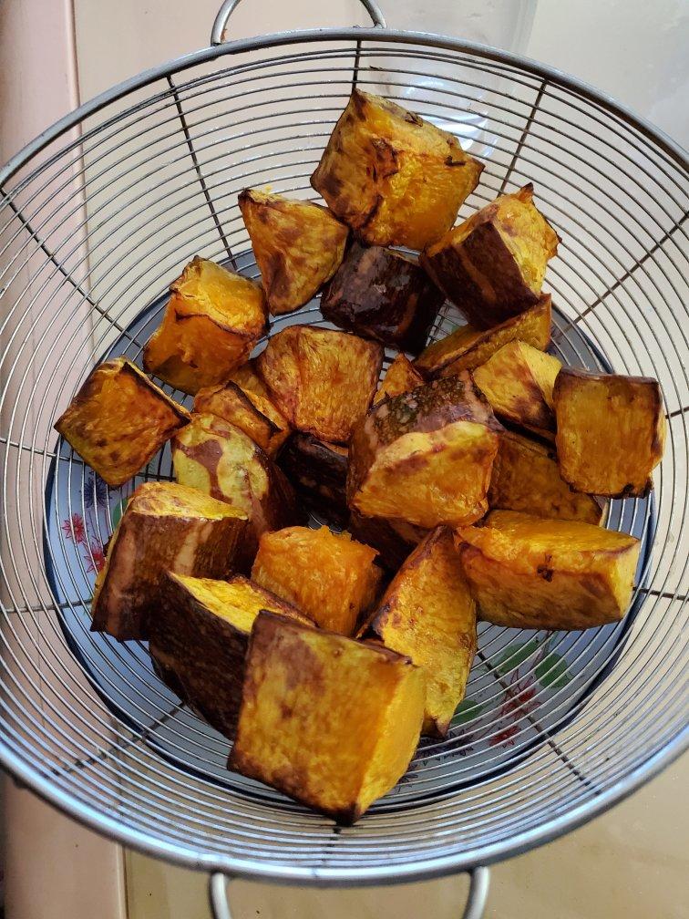 一辈子一定要吃一次烤南瓜！