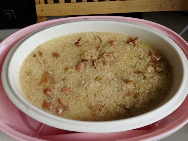 小米炖菌菇