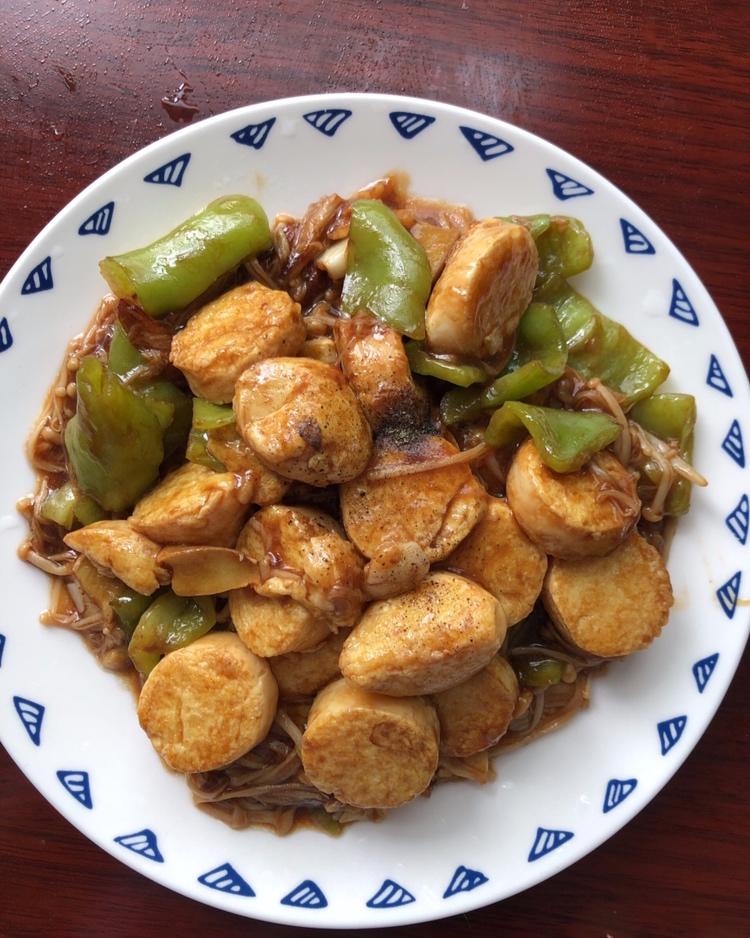 超级下饭菜--金针菇日本豆腐