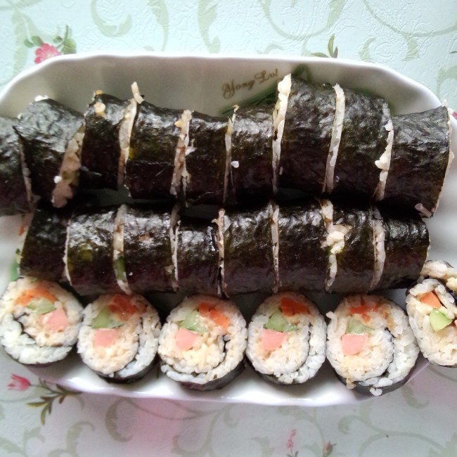 简单寿司/鸡蛋寿司/反转寿司/花样寿司/紫菜包饭