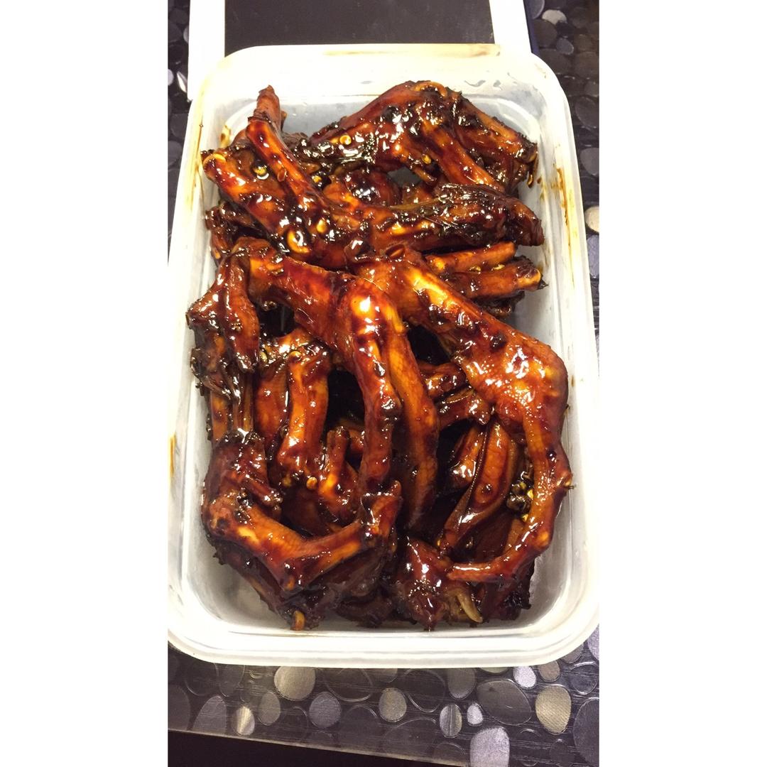周黑鸭味～～～鸭翅 鸭爪