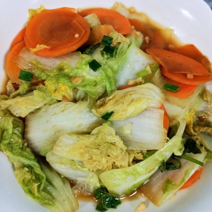 白菜炒胡萝卜（兔子餐）