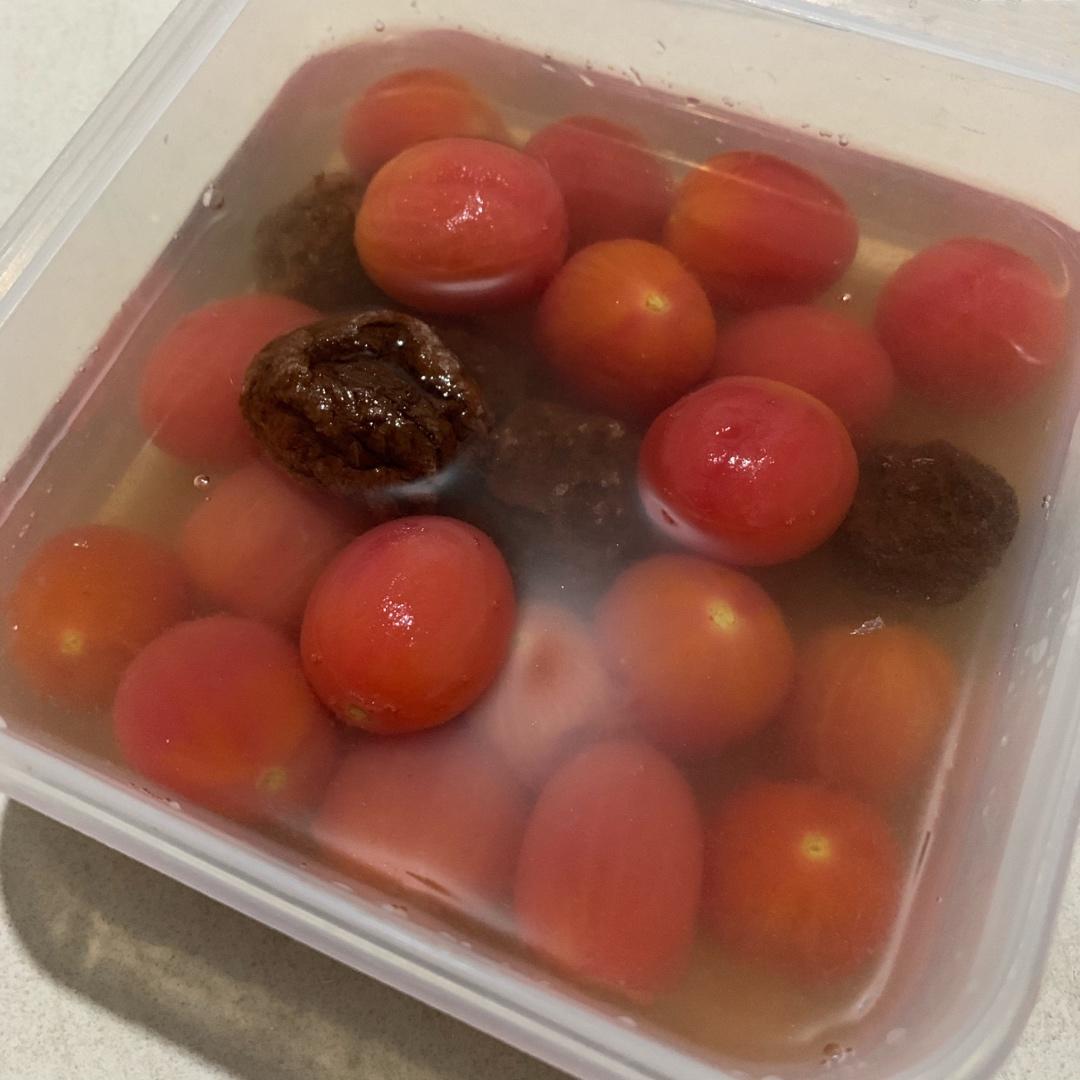 话梅小番茄