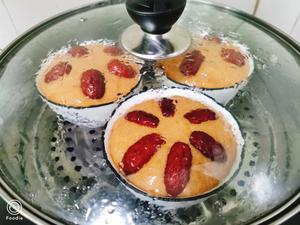 红糖红枣碗碗糕的做法 步骤9