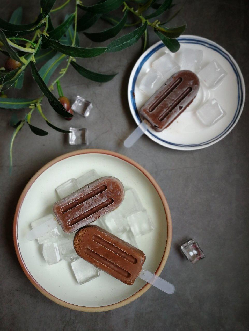 零负担巧克力冰淇淋丨健康·零食