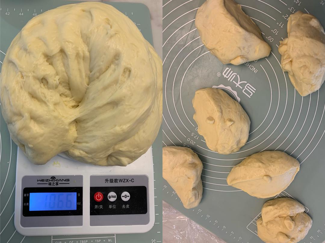 纯奶手撕吐司的做法 步骤1