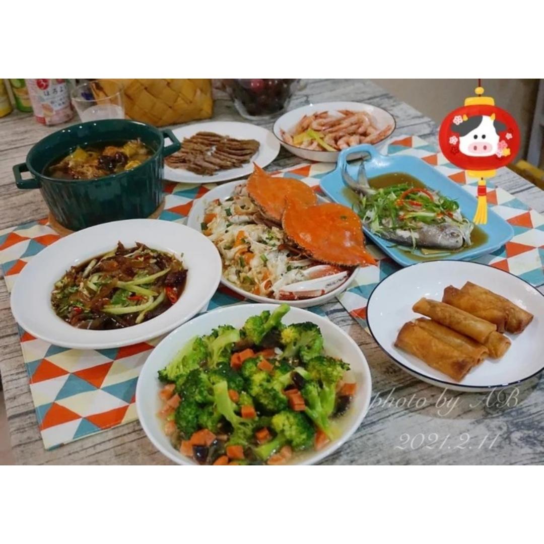 年夜饭菜谱🎉