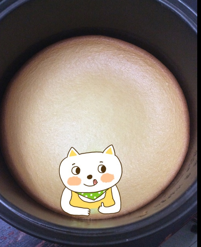 超好记八寸戚风蛋糕（后蛋法）