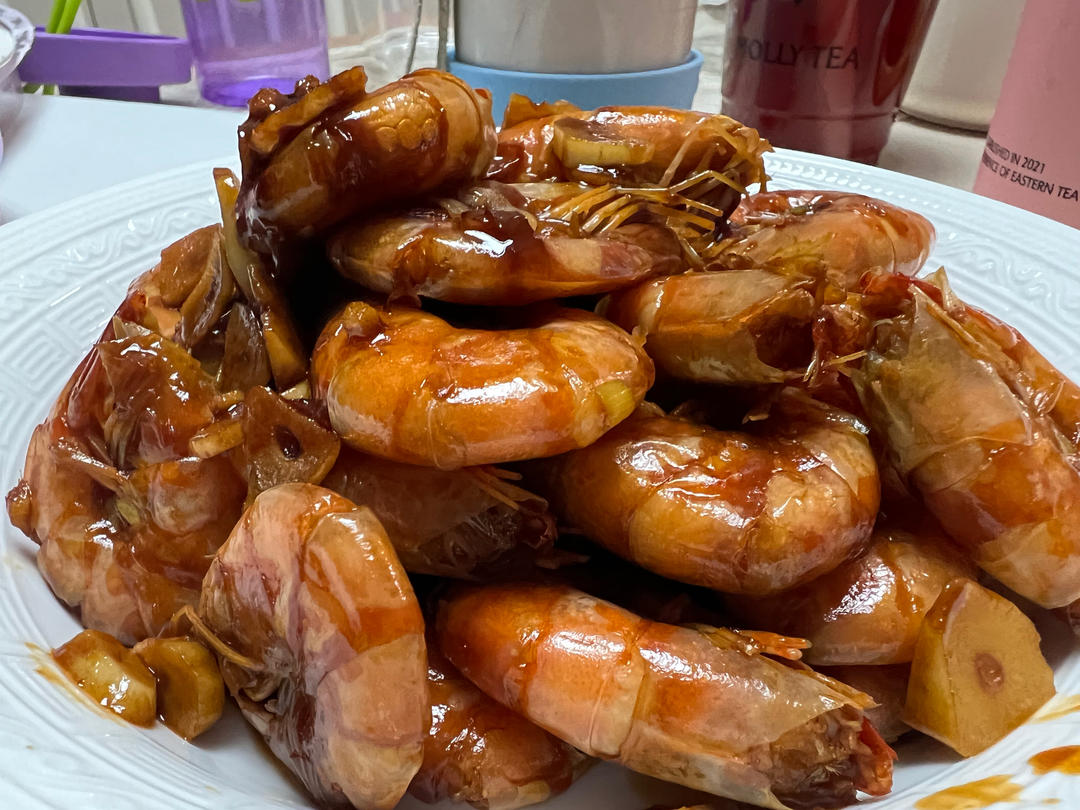 家庭版油焖大虾