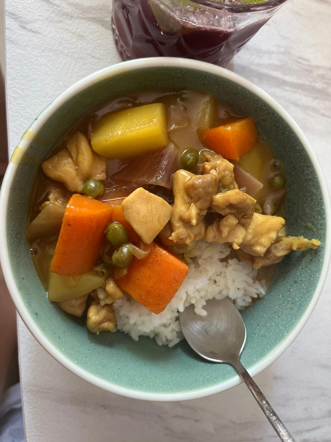 咖喱鸡肉饭