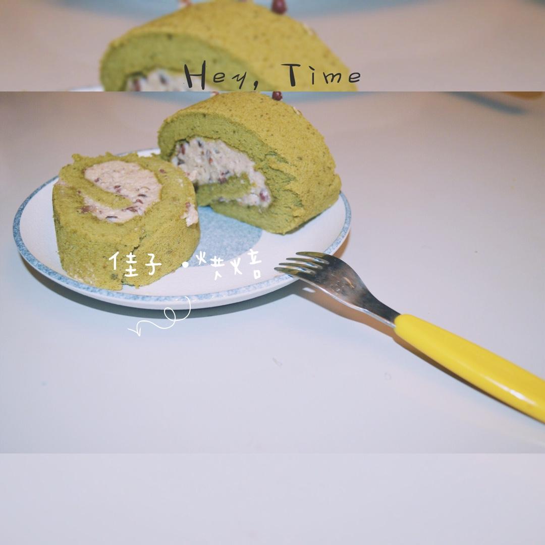 《Tinrry下午茶》教你做抹茶红豆卷