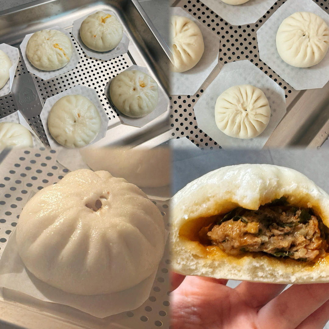 万能馒头包子皮(一次发酵)