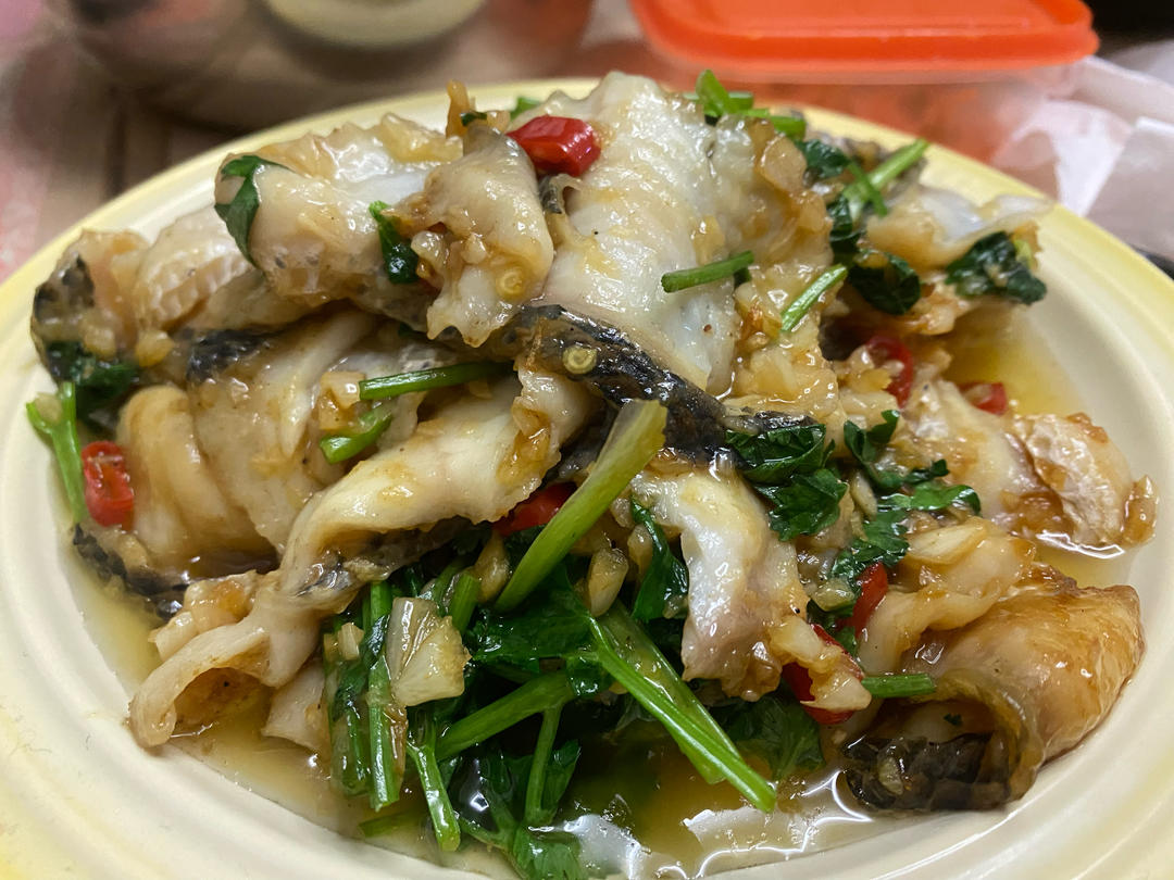 蒜蓉鱼片