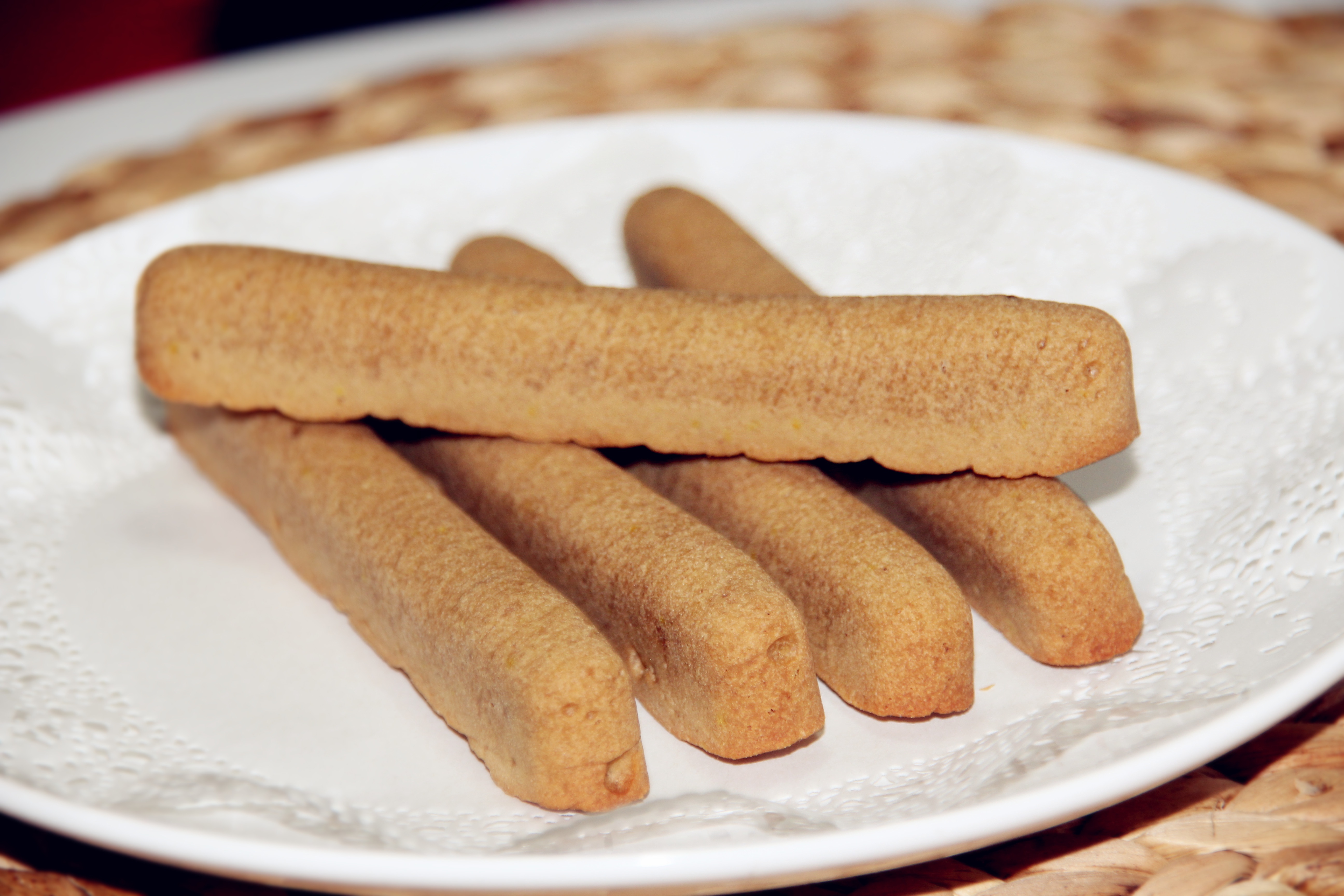 蔓越莓红糖手指饼干