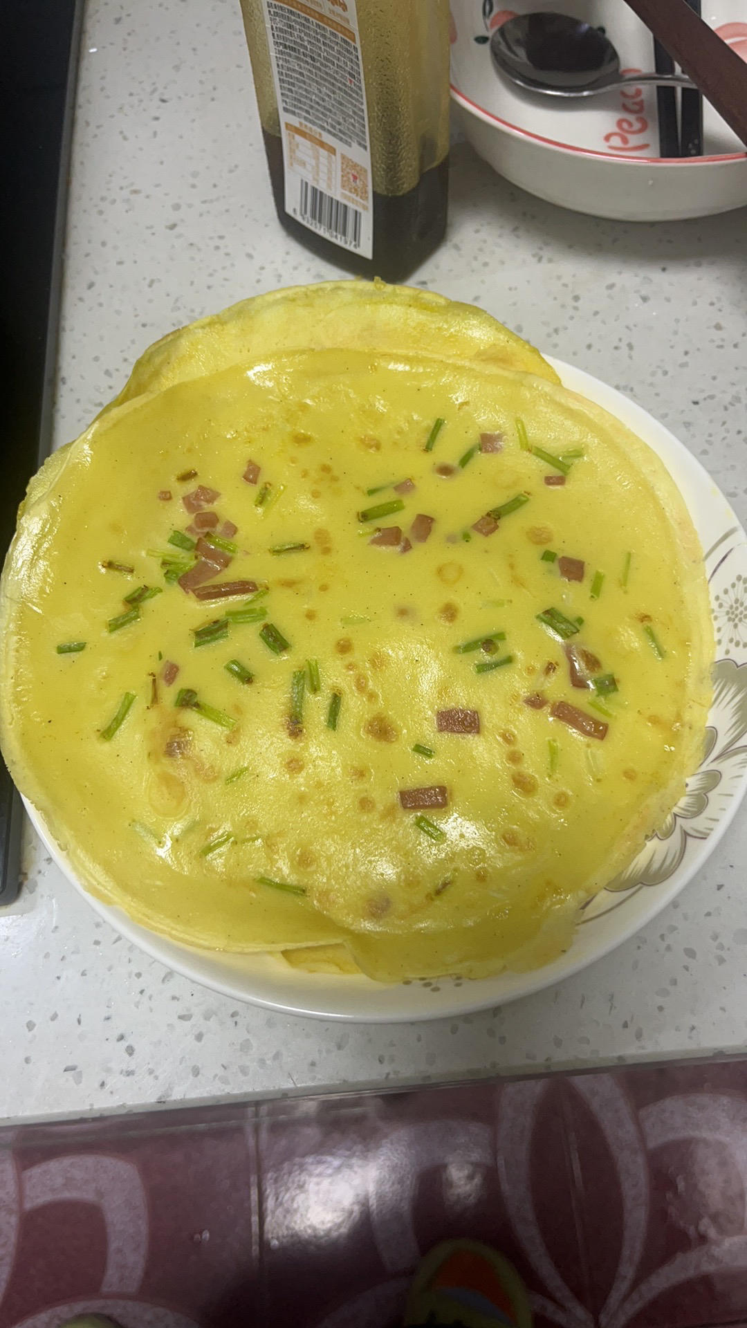 简单又营养的葱花鸡蛋饼